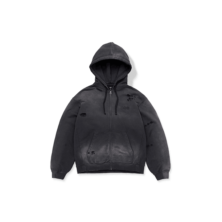 BTS - Zip-up Hoodie (Charcoal) | Buysable BTS - Zip-up Hoodie (Charcoal) | Buysable